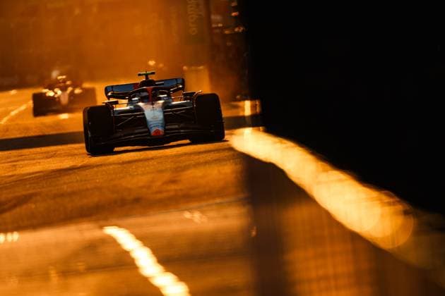 2 Logan Sargeant (USA, Williams Racing), F1 Grand Prix of Singapore at Marina Bay Street Circuit on September 15, 2023 in Singapore, Singapore. (Photo by HOCH ZWEI) Singapore Singapore