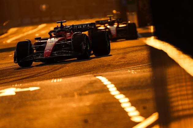 16 Charles Leclerc (MCO, Scuderia Ferrari), F1 Grand Prix of Singapore at Marina Bay Street Circuit on September 15, 2023 in Singapore, Singapore. (Photo by HOCH ZWEI) Singapore Singapore