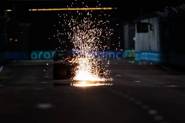 20 Kevin Magnussen (DNK, MoneyGram Haas F1 Team), F1 Grand Prix of Singapore at Marina Bay Street Circuit on September 15, 2023 in Singapore, Singapore. (Photo by HOCH ZWEI) Singapore Singapore