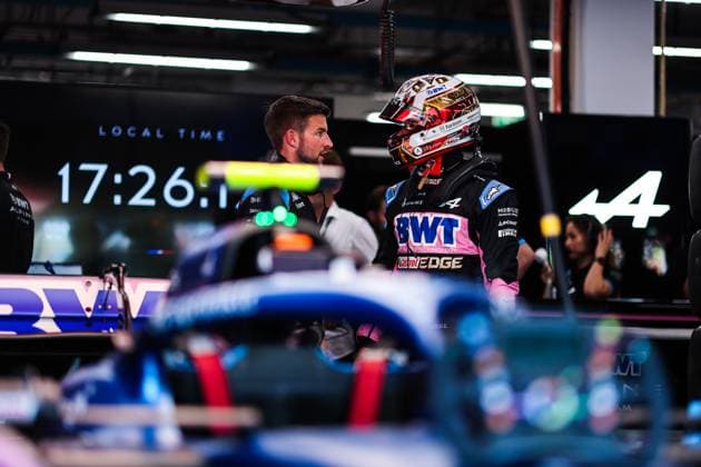 10 Pierre Gasly (FRA, BWT Alpine F1 Team), F1 Grand Prix of Singapore at Marina Bay Street Circuit on September 15, 2023 in Singapore, Singapore. (Photo by HOCH ZWEI) Singapore Singapore