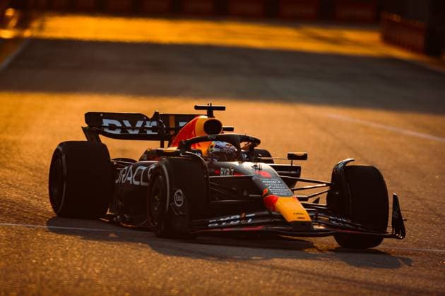 1 Max Verstappen (NLD, Oracle Red Bull Racing), F1 Grand Prix of Singapore at Marina Bay Street Circuit on September 15, 2023 in Singapore, Singapore. (Photo by HOCH ZWEI) Singapore Singapore