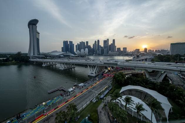 Singapore - 15-09-2023, Marina Bay Street Circuit, the Formula 1 Singapore Grand Prix 2023 Friday Formula 1 Singapore Grand Prix 2023 Friday  x22349151x Copyright:
