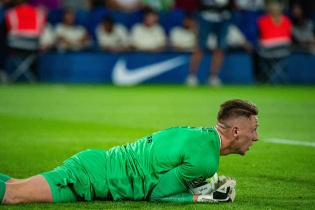 Marcin Bulka (OGC Nice) FOOTBALL : Paris Saint Germain - OGC Nice - Ligue 1 - JournÃ e 5 - 15 09 2023 BaptisteAutissier Panoramic 
