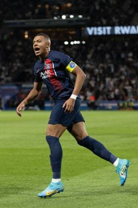September 15, 2023, Paris, Paris, France, France: Kylian Mbappo of PSG celebrates after scoring a goal during a match between PSG and Nice as part of Ligue 1 at Parc des Princes on September 15, 2023 in Paris, France. ( Pximages) Paris France - ZUMAp175 20230915_zsa_p175_002 Copyright: xJosexPrestesx