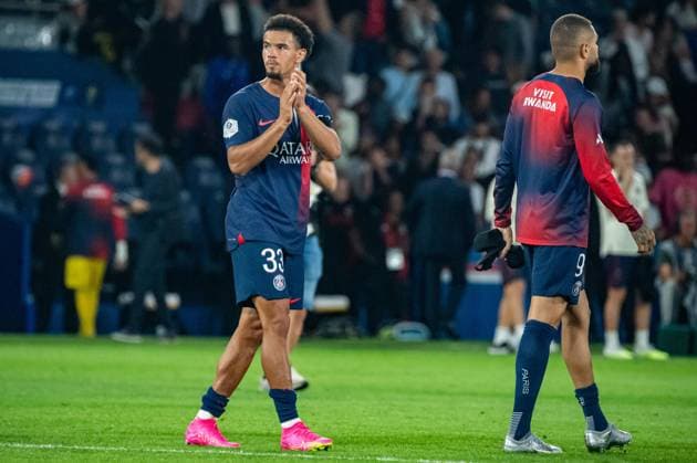 Warren Zaire-Emery (Paris SG) FOOTBALL : Paris Saint Germain - OGC Nice - Ligue 1 - JournÃ e 5 - 15 09 2023 BaptisteAutissier Panoramic 