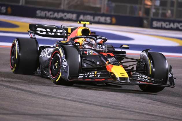 PEREZ Sergio F1 Team Red Bull Racing F1 GP von Singapore 2023 am 16.09.2023 in Singapore Copyright: xJerryxAndrex