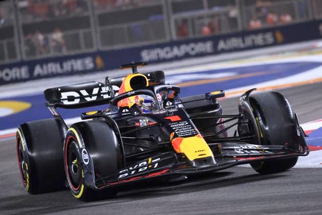VERSTAPPEN Max F1 Team Red Bull Racing F1 GP von Singapore 2023 am 16.09.2023 in Singapore Copyright: xJerryxAndrex