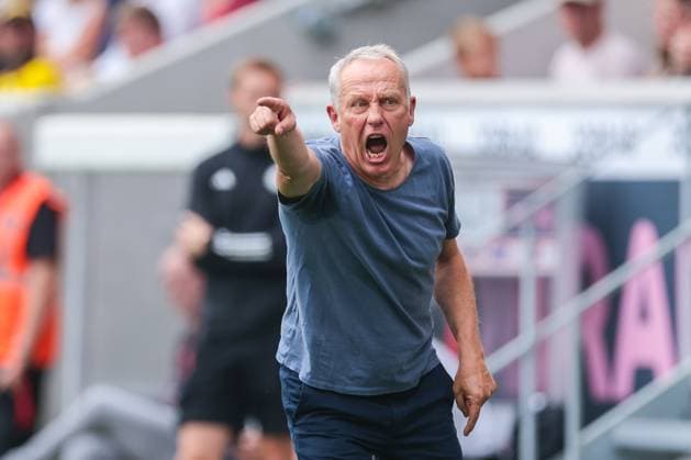 Bilder des Jahres 2023, Sport 09 September Sport Themen der Woche KW37 Sport Bilder des Tages 16.09.2023, Fussball, Saison 2023 2024, 1. Bundesliga, 4. Spieltag, SC Freiburg - Borussia Dortmund, Cheftrainer Christian Streich (SC Freiburg), Freiburg Europa-Park Stadion Baden-Württemberg Deutschland xRHR-FOTO DEx *** 16 09 2023, football, season 2023 2024, 1 Bundesliga, 4 matchday, SC Freiburg Borussia Dortmund, head coach Christian Streich SC Freiburg , Freiburg Europa Park Stadium Baden Württemberg Germany xRHR PHOTO DEx Copyright: DennisxEwert RHR-FOTOx RHR-FOTO DE
