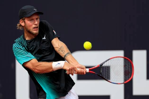 TENNIS - ATP, Tennis Herren Layjet Open BAD WALTERSDORF,AUSTRIA,18.SEP.23 - TENNIS - ATP Challenger Tour, Layjet Open. Image shows Neil Oberleitner (AUT).  GEPAxpictures xMarioxBuehner-Weinrauch