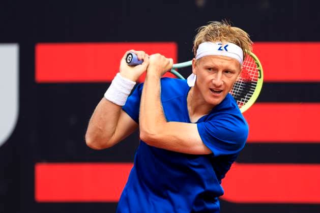 TENNIS - ATP, Tennis Herren Layjet Open BAD WALTERSDORF,AUSTRIA,19.SEP.23 - TENNIS - ATP Challenger Tour, Layjet Open. Image shows Zdenek Kolar (CZE).  GEPAxpictures xMarioxBuehner-Weinrauch