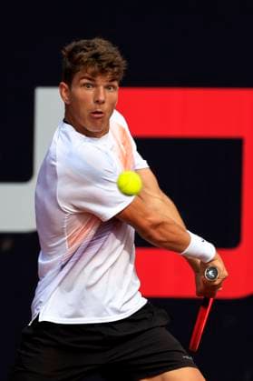 TENNIS - ATP, Tennis Herren Layjet Open BAD WALTERSDORF,AUSTRIA,19.SEP.23 - TENNIS - ATP Challenger Tour, Layjet Open. Image shows Sebastian Sorger (AUT).  GEPAxpictures xMarioxBuehner-Weinrauch