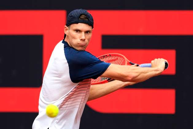TENNIS - ATP, Tennis Herren Layjet Open BAD WALTERSDORF,AUSTRIA,19.SEP.23 - TENNIS - ATP Challenger Tour, Layjet Open. Image shows Sandro Kopp (AUT).  GEPAxpictures xMarioxBuehner-Weinrauch