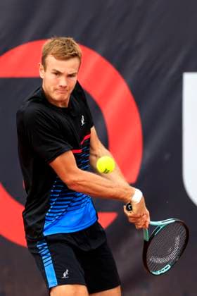 TENNIS - ATP, Tennis Herren Layjet Open BAD WALTERSDORF,AUSTRIA,19.SEP.23 - TENNIS - ATP Challenger Tour, Layjet Open. Image shows Vitaliy Sachko (UKR).  GEPAxpictures xMarioxBuehner-Weinrauch