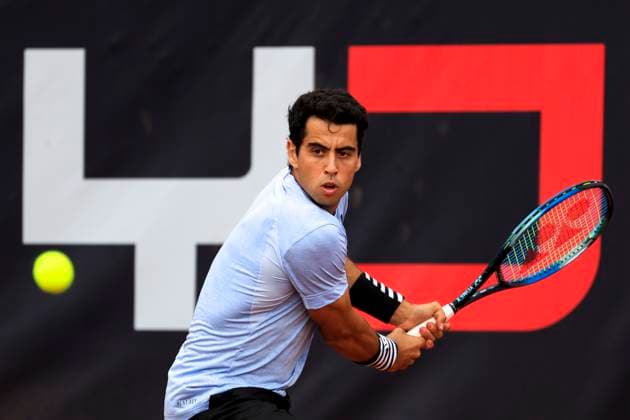 TENNIS - ATP, Tennis Herren Layjet Open BAD WALTERSDORF,AUSTRIA,19.SEP.23 - TENNIS - ATP Challenger Tour, Layjet Open. Image shows Jaume Munar (ESP).  GEPAxpictures xMarioxBuehner-Weinrauch