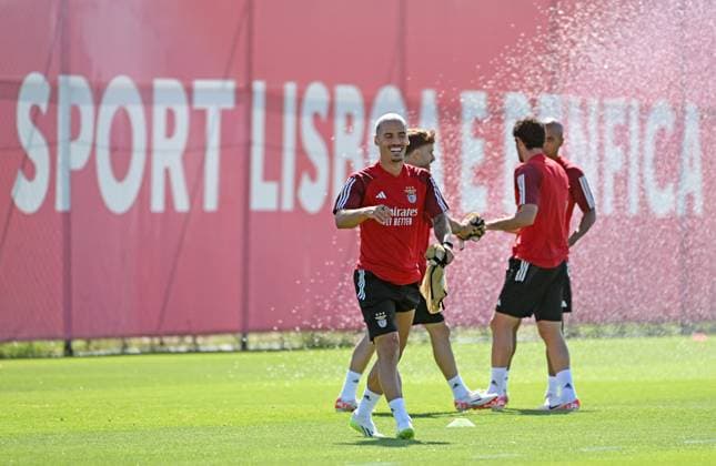SOCCER - UEFA CL, Benfica vs RBS LISBON,PORTUGAL,19.SEP.23 - SOCCER - UEFA Champions League, group stage, SL Benfica vs Red Bull Salzburg, preview, training Benfica. Image shows Chiquinho (Benfica).  GEPAxpictures xZedxJameson