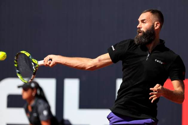 TENNIS - ATP, Tennis Herren Layjet Open BAD WALTERSDORF,AUSTRIA,19.SEP.23 - TENNIS - ATP Challenger Tour, Layjet Open. Image shows Benoit Paire (FRA).  GEPAxpictures xMarioxBuehner-Weinrauch