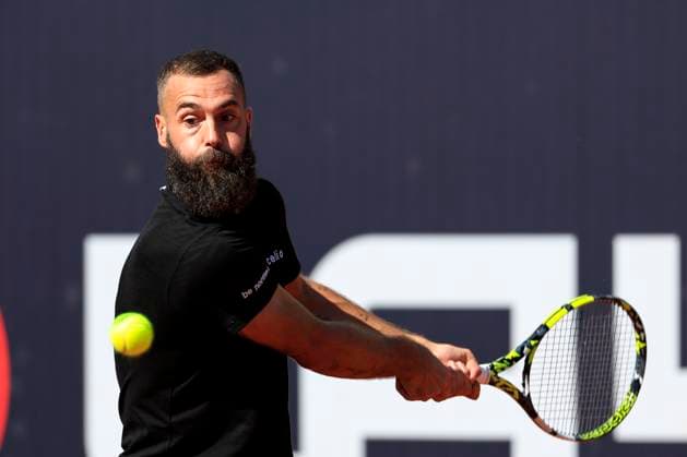 TENNIS - ATP, Tennis Herren Layjet Open BAD WALTERSDORF,AUSTRIA,19.SEP.23 - TENNIS - ATP Challenger Tour, Layjet Open. Image shows Benoit Paire (FRA).  GEPAxpictures xMarioxBuehner-Weinrauch