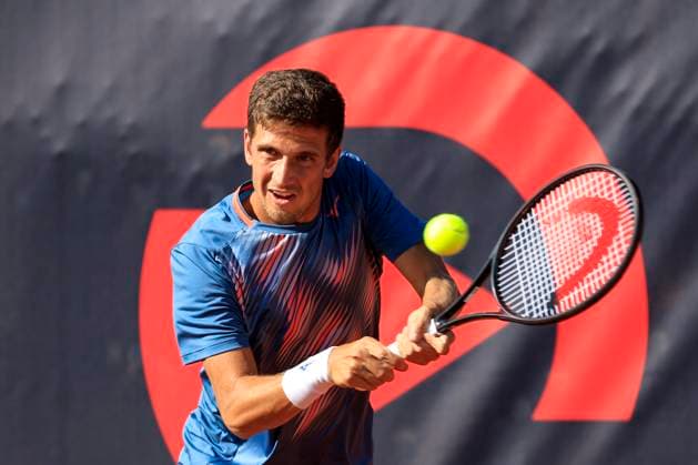 TENNIS - ATP, Tennis Herren Layjet Open BAD WALTERSDORF,AUSTRIA,19.SEP.23 - TENNIS - ATP Challenger Tour, Layjet Open. Image shows Vit Kopriva (CZE).  GEPAxpictures xMarioxBuehner-Weinrauch
