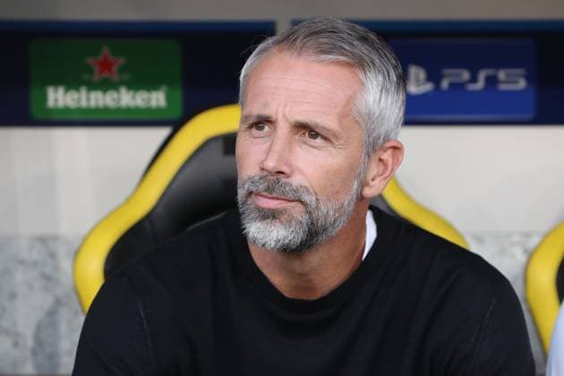 Bern - RB Leipzig Champions League Bern, 19.09.2023, Wankdorf Stadion, Fussball , UEFA Champions League, Gruppe G , 1. Spieltag, Young Boys Bern vs. RB Leipzig , Im Bild: Trainer Marco Rose (RB Leipzig) . , Foto nur zur redaktionellen Nutzung bestimmt! . , UEFA regulations prohibit any use of photographs as image sequences and or quasi-video ,