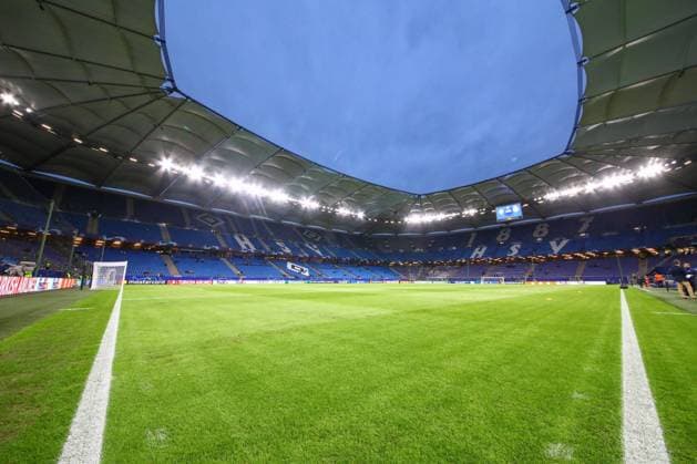 Hamburg, Deutschland 19. September 2023: Champions League - 2023 2024 - Shakhtar Donezk vs. FC Porto Im Bild: Volksparkstadion vor dem Spiel, Symbolfoto, Symbolbild Volksparkstadion Hamburg Copyright: xFotostandx xTaegerx