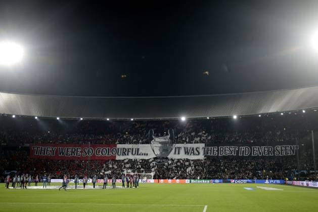 ROTTERDAM - Feyenoord Stadion de Kuip during the UEFA Champions League match between Feyenoord and Celtic FC on September 19, 2023 in Rotterdam, the Netherlands. ANP Hollandse Hoogte JEROEN PUTMANS Group E - UEFA Champions League 2023 2024 xVIxANPxSportx xJeroenxPutmansxIVx 478713835 originalFilename: 478713835.jpg