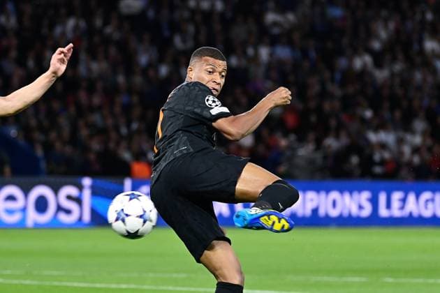 Kylian Mbappe ( 7 - PSG ) - FOOTBALL : Paris Saint Germain vs Borussia Dortmund - Ligue des Champions - 19 09 2023 FedericoPestellini Panoramic 