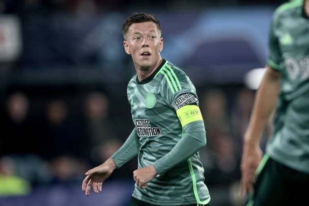 ROTTERDAM - Callum McGregor of Celtic FC during the UEFA Champions League match between Feyenoord and Celtic FC at Feyenoord Stadium de Kuip on September 19, 2023 in Rotterdam, Netherlands. ANP Hollandse Hoogte JEROEN PUTMANS Group E - UEFA Champions League 2023 2024 xVIxANPxSportx xJeroenxPutmansxIVx 478715653 originalFilename: 478715653.jpg