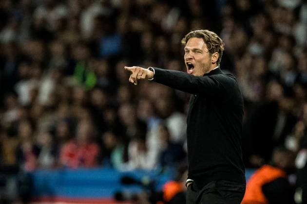 UEFA Champions League: FC Paris Saint-Germain - Borussia Dortmund; 19.09.2023 Edin Terzic (Borussia Dortmund, Chef-Trainer) gestikuliert bruellend UEFA Champions League: FC Paris Saint-Germain - Borussia Dortmund, Paris, Parc des Princes am 19.09.2023 Copyright: xBEAUTIFULxSPORTS Wunderlx