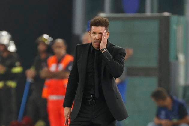September 19, 2023, Rome, Lazio, Italy: Diego Simeone during the UEFA Champions League Group E match between SS Lazio and Atletico de Madrid at Stadio Olimpico on September 19, 2023 in Rome, Italy. Rome Italy - ZUMAl131 20230919_zsp_l131_015 Copyright: xCiroxDexLucax