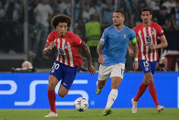 Axel Witsel (Club Atletico de Madrid); during the UEFA Champions League 2023-2024 football match between SS Lazio and Atletico Madrid at the Olympic Stadium in Rome on September 19, 2023.  Copyright: xFabrizioxCorradetti IPAxSportx x xx IPA_40418458 IPA_IPA40418458