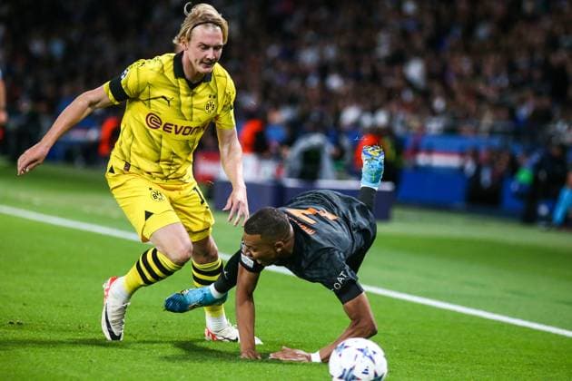 Paris Saint-Germain v Borussia Dortmund: Group F - UEFA Champions League 2023 24 Mbappe Lottin Kylian of Paris St Germain During the UEFA Champions League match between Paris St Germain and Borussia Dortmund, in Paris, France, on September 19, 2023. Paris France  Copyright: xIbrahimxEzzatx originalFilename:ezzat-parisstg230919_npAeX.jpg