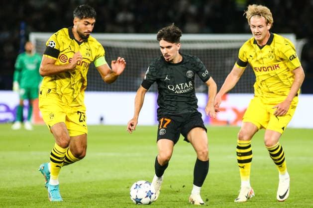 Paris Saint-Germain v Borussia Dortmund: Group F - UEFA Champions League 2023 24 Machado Ferreira Vitor of Paris St Germain During the UEFA Champions League match between Paris St Germain and Borussia Dortmund, in Paris, France, on September 19, 2023. Paris France  Copyright: xIbrahimxEzzatx originalFilename:ezzat-parisstg230919_npenV.jpg