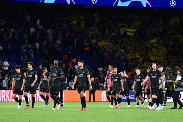 Remerciements des joueurs du PSG aux supporters - FOOTBALL : Paris Saint Germain vs Borussia Dortmund - Ligue des Champions - 19 09 2023 FedericoPestellini Panoramic 