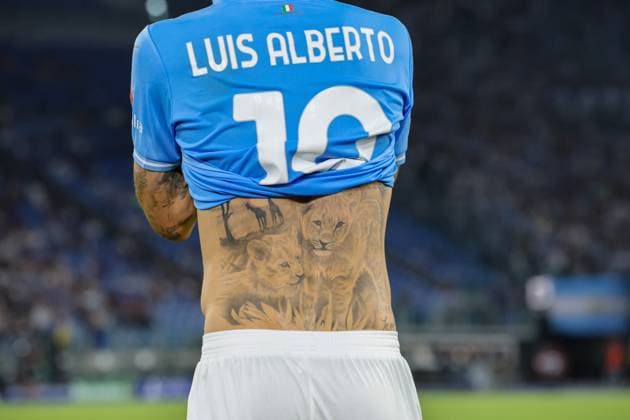 September 19, 2023, Rome, Lazio, Italy: 19 09 2023 Rome Olympic stadium football match valid for the Champions League 2023 24 between SS Lazio vs Atletico Madrid.In the picture: Luis Alberto of SS Lazio. Rome Italy - ZUMAs236 20230919_aap_s236_022 Copyright: xFabioxSassox