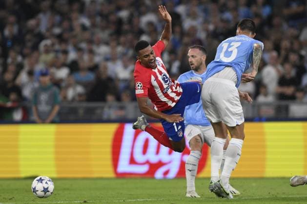 Samuel Lino of Club Atletico De Madrid during the 1st day of the UEFA Champions League Group E between S.S. Lazio - Club Atletico De Madrid on September 19, 2023 at the Olympic Stadium in Rome, Italy.  Copyright: xDomenicoxCippitelli IPAxSportx x xx IPA_40421536 IPA_IPA40421536