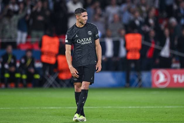 19.09.2023, Fussball, Champions League, 1. Spieltag, Saison 2023 2024, Paris St. Germain - Borussia Dortmund, Achraf Hakimi (Paris St. Germain) xRHR-FOTO TKx Copyright: RHR-FOTOx RHR-FOTO TK