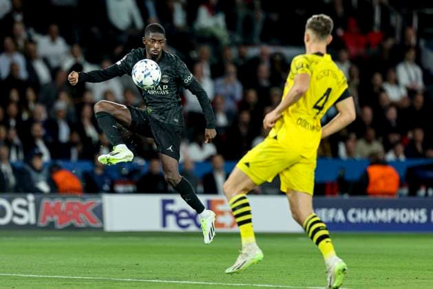 Paris Saint-Germain v Borussia Dortmund: Group F - UEFA Champions League 2023 24 Sebastien Muylaert MAXPPP - Paris 19 09 2023 Ousmane Dembele of Paris Saint Germain during the UEFA Champions League match between Paris Saint-Germain and Borussia Dortmund at Parc des Princes in Paris, France. 19.09.2023 Paris France  Copyright: xMAXPPPxSébastienxMuylaertx LTG202309202644 LTG202309202644