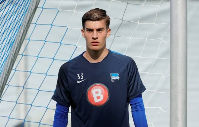 Deutschland, Berlin, Sportpark, GER, 2.FBL, Hertha BSC, Saison 2023 24, Training, Foto:Robert Kwasigroch