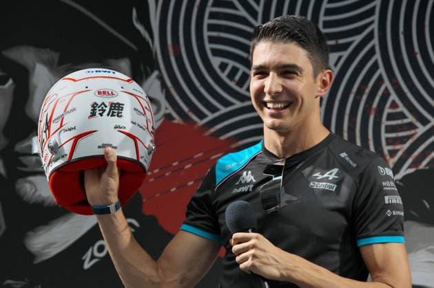 F1 driver Esteban Ocon attends an event for F1 Japan Grand Prix Formula 1 Tokyo Festival 2023 at Kabuki-cho, Shinjuku in Tokyo, Japan on Wednesday, September 20, 2023.  TKP2023092019 KEIZOxMORI
