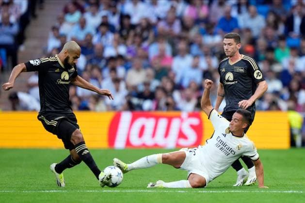 Editorial use only Real Madrid v Union Berlin, UEFA Champions League match, Group C, date 1. Football, Santiago Bernabeu Stadium, Madrid, Spain - 20 Sept 2023 Editorial use only  Copyright: xShutterstockx 14113175c
