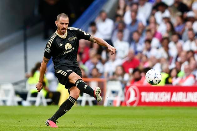 Leonardo Bonucci of FC Union Berlin during the Champions Leage match between Real Madrid Cf and Union Berlin at Santiago Bernabeu Stadium, in Madrid, Spain, on September 20, 2023. ( Photo by Alvaro Medranda Panoramic ) FOOTBALL : Real Madrid vs Union Berlin - UEFA Ligue des Champions - 20 09 2023 AlvaroMedranda Panoramic 