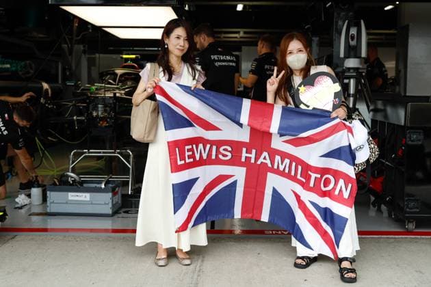 Fans, F1 Grand Prix of Japan at Suzuka International Racing Course on September 21, 2023 in Suzuka, Japan. (Photo by HOCH ZWEI) Suzuka Japan