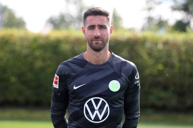 VfL Wolfsburg Wolfsburg, 20.09.2023, FUßBALL - VfL Wolfsburg, 1. Bundesliga, Saison 2023 24. Fototermin, Torwart Koen Casteels (VfL Wolfsburg) Wolfsburg