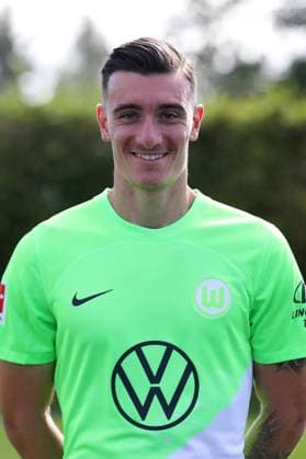 VfL Wolfsburg Wolfsburg, 20.09.2023, FUßBALL - VfL Wolfsburg, 1. Bundesliga, Saison 2023 24. Fototermin, Cedric Zesiger (VfL Wolfsburg) Wolfsburg