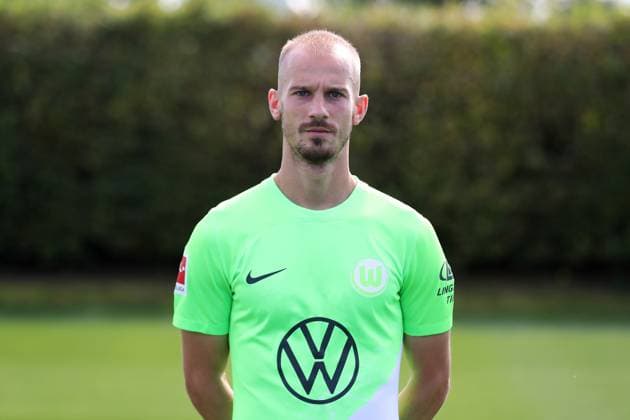 VfL Wolfsburg Wolfsburg, 20.09.2023, FUßBALL - VfL Wolfsburg, 1. Bundesliga, Saison 2023 24. Fototermin, Vaclav Cerny (VfL Wolfsburg) Wolfsburg