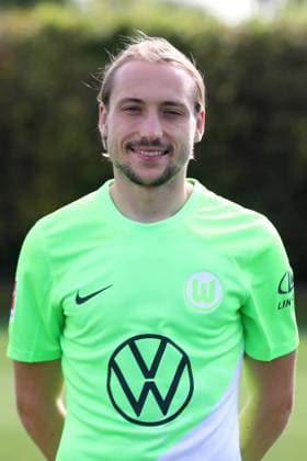 VfL Wolfsburg Wolfsburg, 20.09.2023, FUßBALL - VfL Wolfsburg, 1. Bundesliga, Saison 2023 24. Fototermin, Lovro Majer (VfL Wolfsburg) Wolfsburg