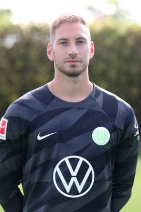 VfL Wolfsburg Wolfsburg, 20.09.2023, FUßBALL - VfL Wolfsburg, 1. Bundesliga, Saison 2023 24. Fototermin, Torwart Niklas Klinger (VfL Wolfsburg) Wolfsburg