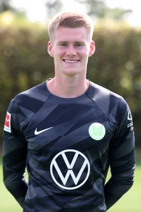 VfL Wolfsburg Wolfsburg, 20.09.2023, FUßBALL - VfL Wolfsburg, 1. Bundesliga, Saison 2023 24. Fototermin, Torwart Philipp Schulze (VfL Wolfsburg) Wolfsburg
