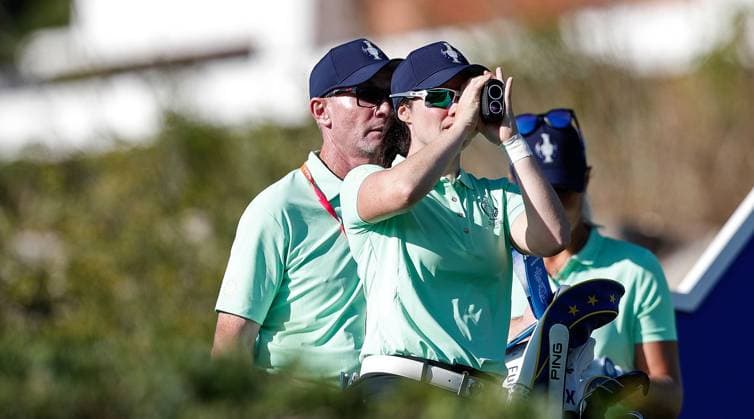 2023 Solheim Cup, Finca Cortesin, Andalucia, Spain 21 9 2023 Ireland™s Leona Maguire Leona Maguire 21 9 2023  Copyright: x INPHO MartinxSirasxLimax _MSL3370