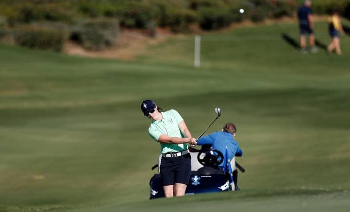2023 Solheim Cup, Finca Cortesin, Andalucia, Spain 21 9 2023 Ireland™s Leona Maguire Leona Maguire 21 9 2023  Copyright: x INPHO MartinxSirasxLimax _MSL3607